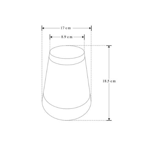Luminaria para Jardin 360 Grados de Luz, Para Foco E27 - Wattko